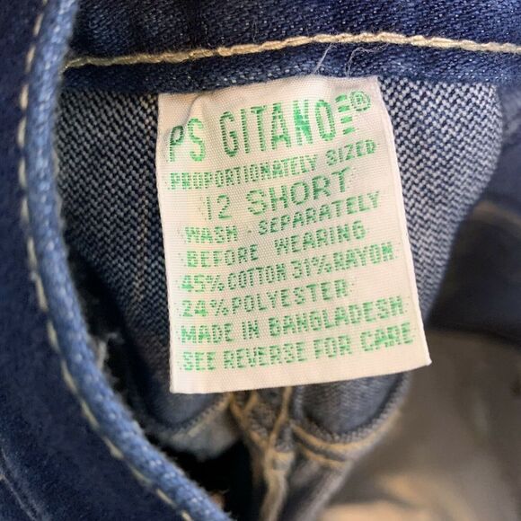 Vtv Gitano Womens High Waisted 12 short Jeans 90’s - Picture 3 of 6